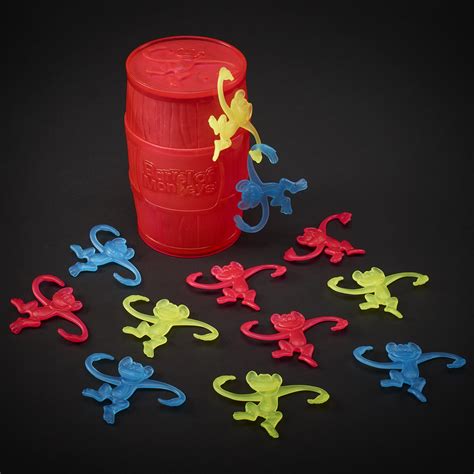 Barrel of Monkeys Neon Pop Monkey Chain Game for Kids Ages 3 and Up - Walmart.com