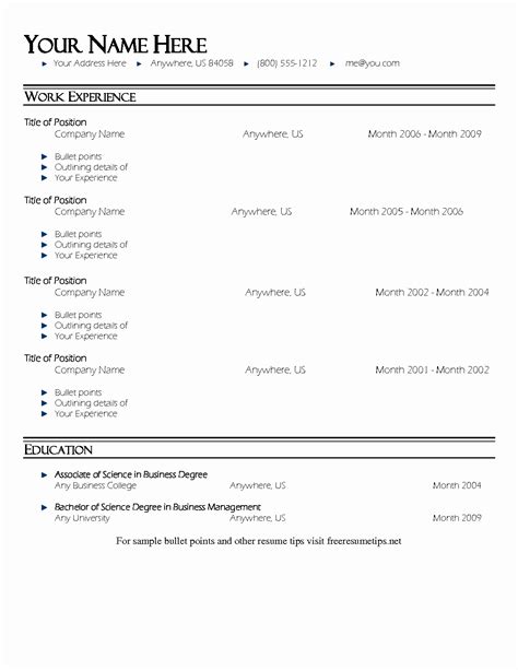 Sample Teacher Resume Bullet Points - Teanagasawad