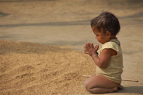 Prayer let there be peace on earth, effect, praying, child, calm, HD ...