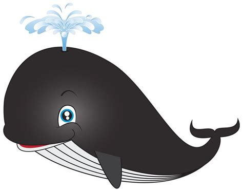 Whale Cartoon PNG Clip-Art Image | Clip art, Whale art, Free clip art