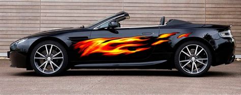 Full Color Fire Flames Auto Accent Decals #F2 | Xtreme Digital GraphiX