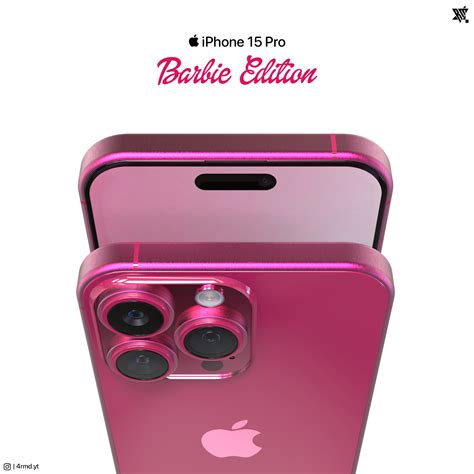 Takto by vyzeral iPhone 15 v Barbie edícii - Svetapple.sk