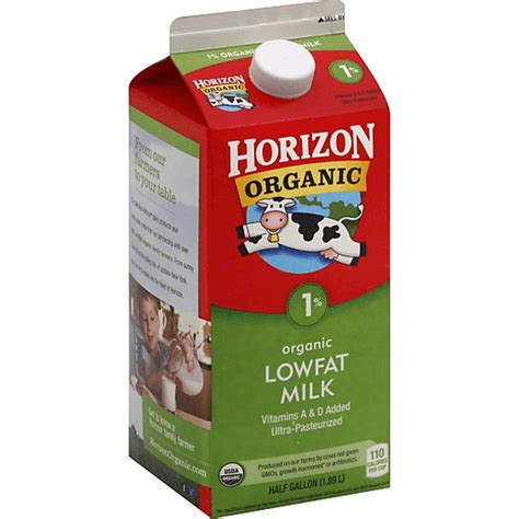 Horizon Organic Milk 1% Lowfat | 1% Milk | Shaker's Market Place