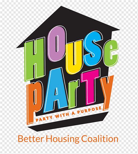 House Party Graphic design, vip birthday party, holidays, text, logo png | PNGWing