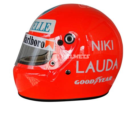 NIKI LAUDA 1976 F1 REPLICA HELMET FULL SIZE - CM Helmets