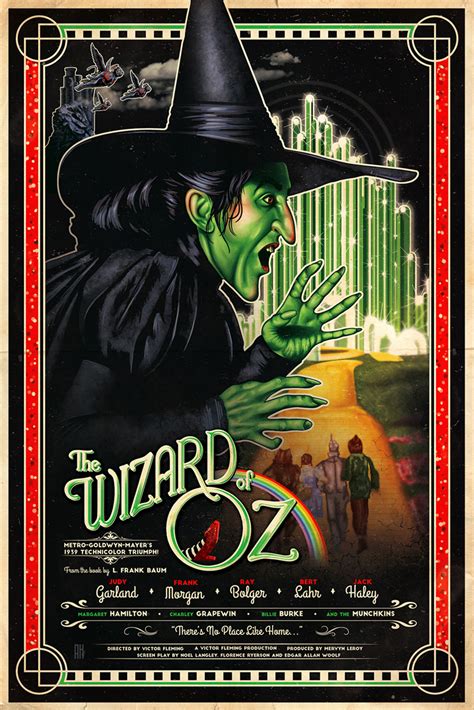 The Wizard Of Oz (Film Poster) | Poster By Alex Hess Official