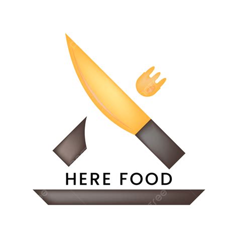 Logo Here There Is Food, Icon, Logo, Vector PNG and Vector with Transparent Background for Free ...