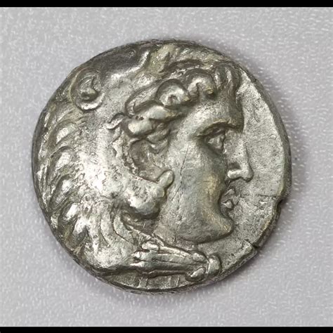 Seleukos I Nikator AR Tetradrachm name of Philip AR Tetradrachm 318-315 BC Babylon mint Ancient ...