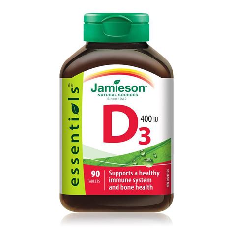 Jamieson Vitamin D 400 IU | Walmart Canada