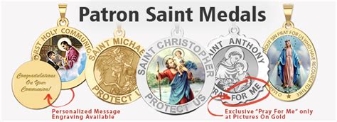 Religious Medals - Patron Saint Medals - Catholic Medals