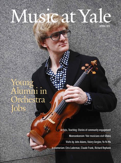 Music at Yale | Spring 2015 by Yale School of Music - Issuu