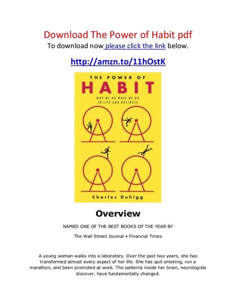 Download the power of habit pdf