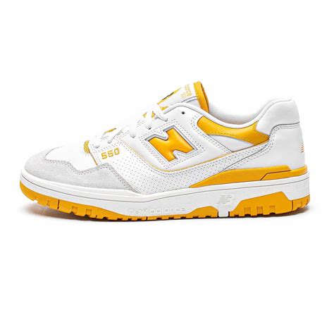 New Balance BB550LA1 White/Canary Yellow & SNEAKERBOX