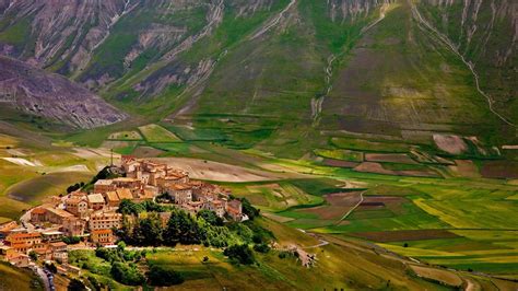 Castelluccio di Norcia, Nationalpark Monti Sibillini, Umbrien, Italien | Umbria, Parka