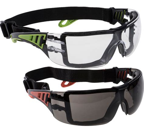 Tech Look+ Foam Lined Safety Glasses - Portwest PS11 - iWantWorkwear