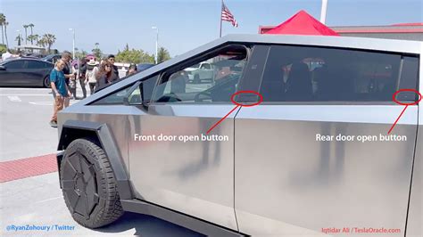 Tesla Chief Designer's video shows how to open Cybertruck doors, the ...