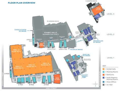 Greater Columbus Convention Center Floor Plan - floorplans.click