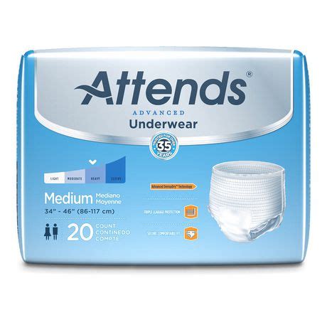 Attends Advanced Incontinence Underwear | Walmart Canada