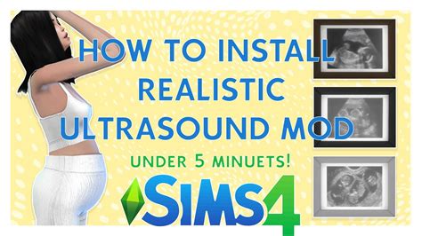 HOW TO INSTALL REALISTIC ULTRASOUND MOD SIMS 4 2022 UNDER 5 MINUTES ...