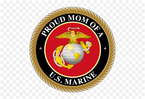 Marine Mom Clipart - Emblem Emoji,Usmc Flag Emoji - free transparent emoji - emojipng.com