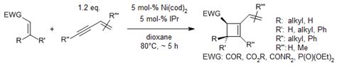 Cyclobutene synthesis