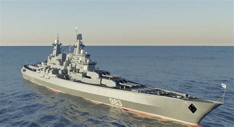 ArtStation - Moscow Class Modern Battleship, Jamison C | Warship model ...