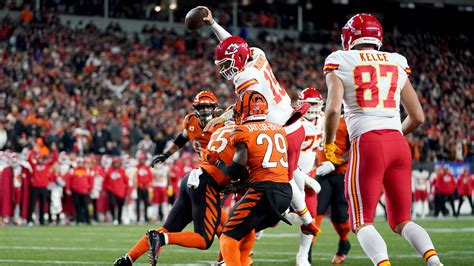 Cincinnati Bengals vs. Kansas City Chiefs NFL playoffs schedule, TV