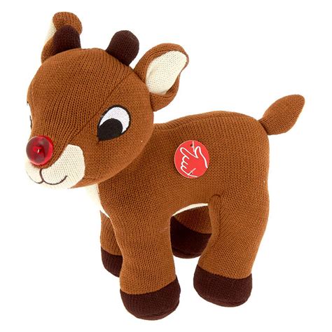 Rudolph the Red-Nosed Reindeer Singing Plush Toy | Claire's