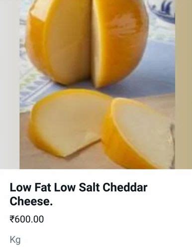 Low fat low fat Cheddar Cheese at best price in Pune by Parshwa Steel ...