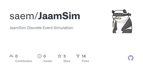 GitHub - saem/JaamSim: JaamSim Discrete Event Simulation