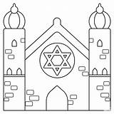 Synagogues Coloring Pages For Kids Sketch Page sketch template