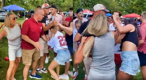 Indiana Hoosiers Football "MILF" Threw Punches At Wild Tailgate