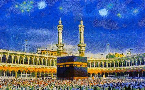 Kabah / Kaaba Digital Art by Islamprint Dotcom - Fine Art America