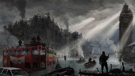 Post-apocalyptic London wallpapers and images - wallpapers, pictures, photos