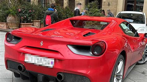 American Tourist In Ferrari Fined $500 For Driving In An Italian Piazza