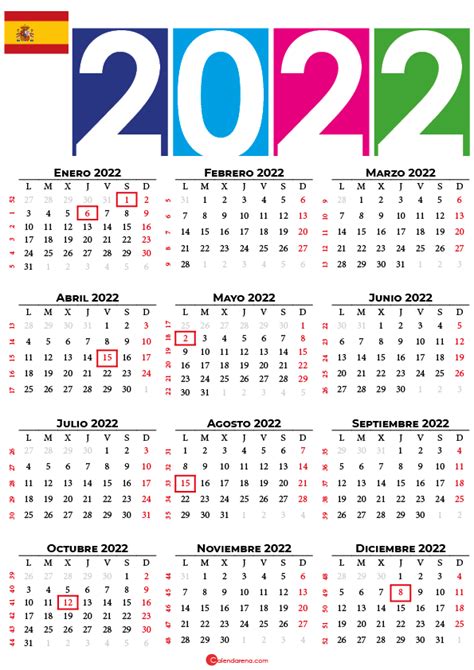 bloquear Inconsciente mármol calendario con festivos Ensangrentado ...