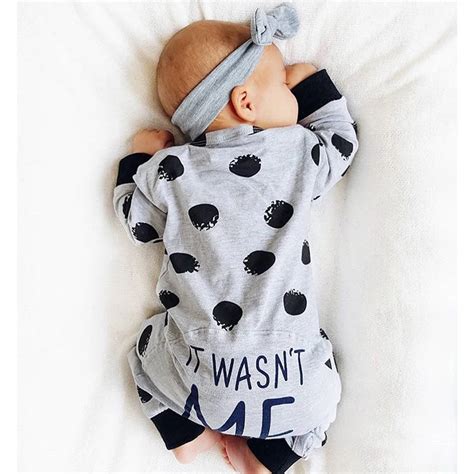 New Born Baby Clothes 2019 Explosion Baby Letter Dot Sneakers Newborn Clothes Autumn Winter ...