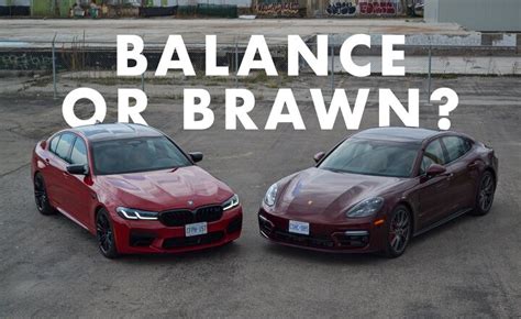 BMW M5 Competition Vs Porsche Panamera GTS Comparison | AutoGuide.com