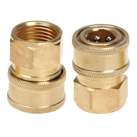 High Pressure Water Spray Connectors Garden Hose Quick Connector Heavy ...