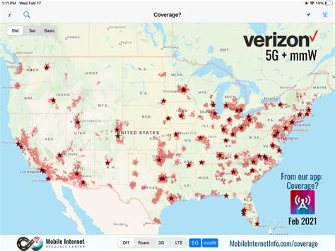 Navigating The Wireless Landscape: Understanding Verizon’s Coverage Map - Heart Map Examples for ...