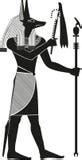 Ancient Egyptian God - Anubis Stock Vector - Illustration of computer, king: 9715816