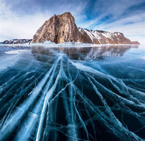 Lake Baikal In Winter