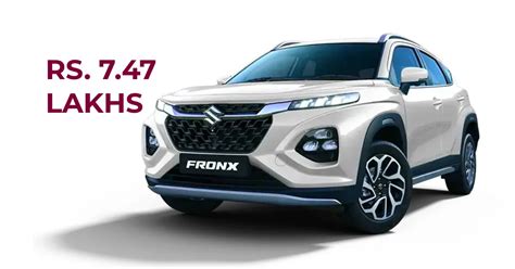 Maruti Suzuki Fronx sub-4 meter compact SUV: Photo Gallery - Techno Blender