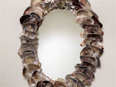 Oyster Shell Mirror Wisteria | Home Design Ideas