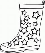Boots Coloring Page  Home sketch template