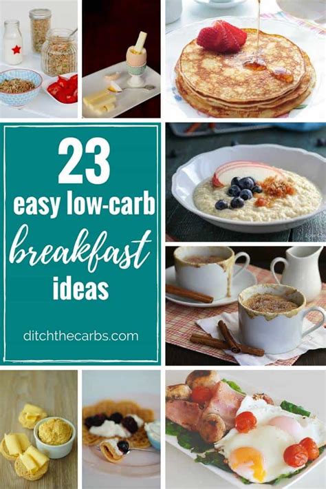 23 Easy Low Carb Breakfast Ideas