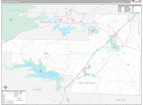 Exploring The Beauty Of Hot Springs County With Map Server - 2023 Calendar Printable