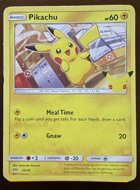 Slideshow: Pokemon 25th Anniversary McDonald's Happy Meal TCG Cards