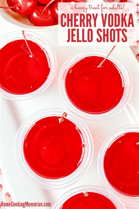 What Vodka Goes With Cherry Jello at brendarcalvert blog