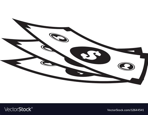 Money bills design Royalty Free Vector Image - VectorStock